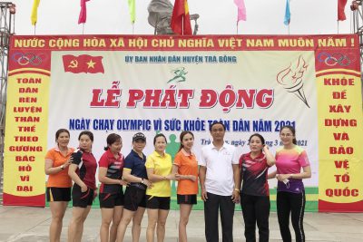 Chạy olympic vì sức khỏe toàn dân huyện Trà Bồng năm 2021