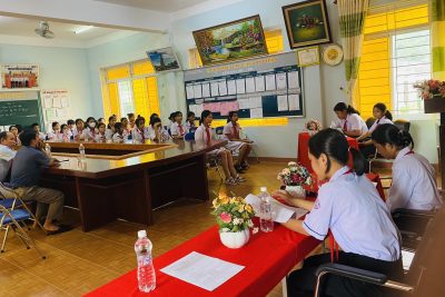 Đại hội Liên đội trường PTDTBT THCS Trà Sơn